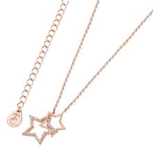 STAR INTERLOCKING PENDANT ROSE GOLD 